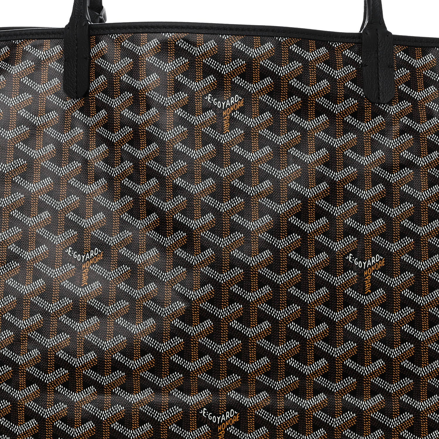 Goyard Goyardine Saint Louis GM Black 10 of 12
