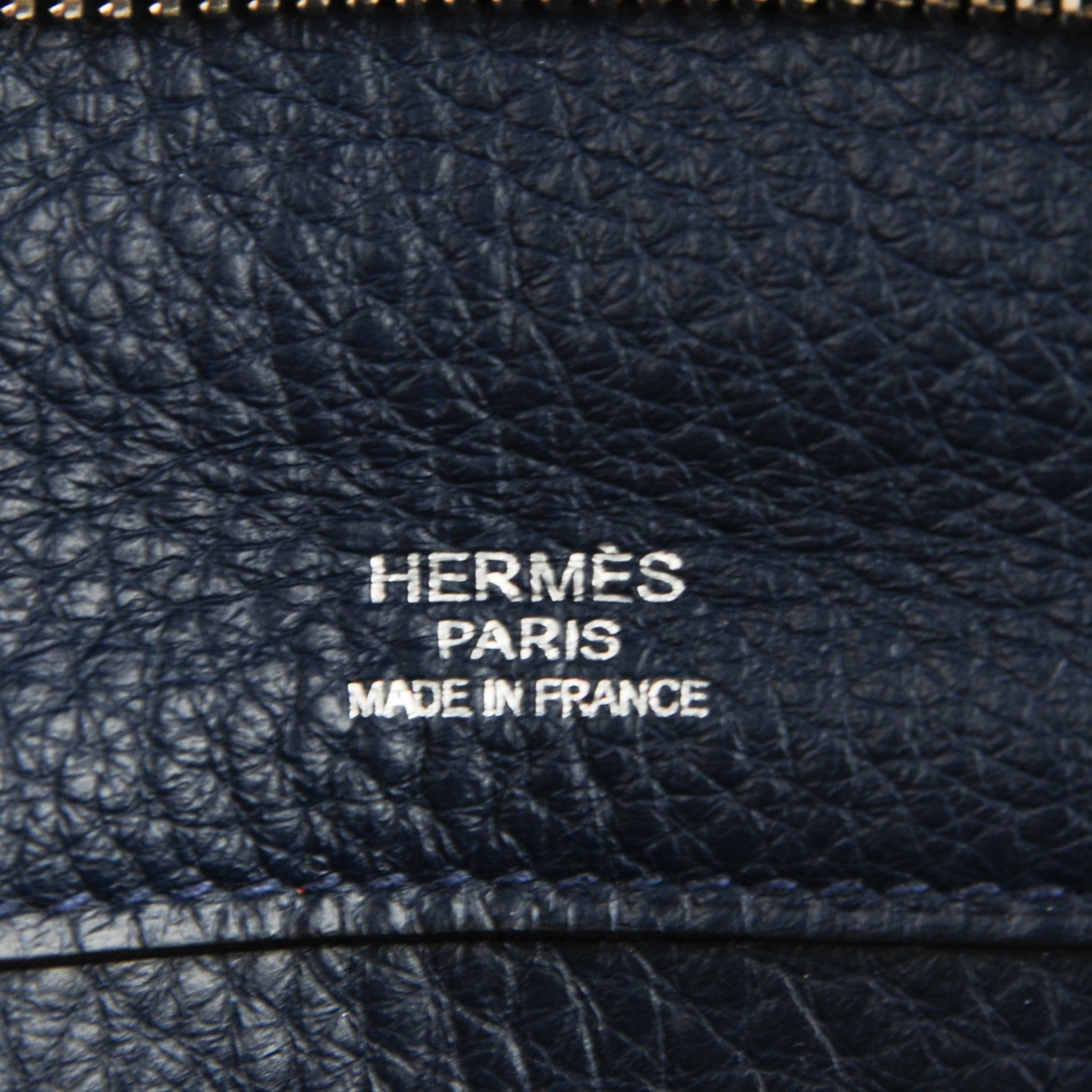 Hermes Taurillon Clemence Atlas 35 Bleu Saphir 7 of 10