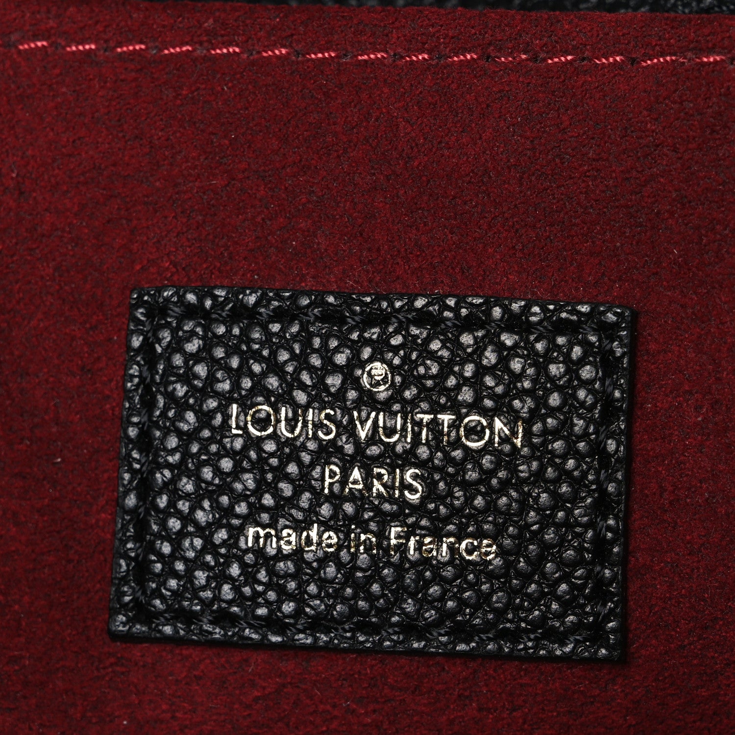 Louis Vuitton Empreinte Monogram Giant Pochette Metis Black Beige 6 of 9
