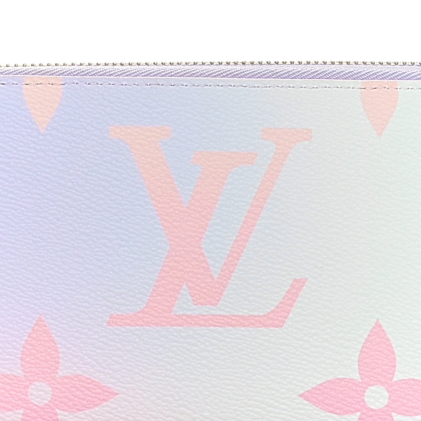 Monogram Giant Spring In The City Zippy Wallet Sunrise Pastel