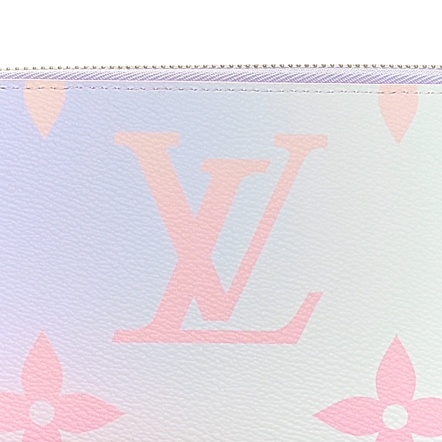 Louis Vuitton Monogram Giant Spring In The City Zippy Wallet Sunrise Pastel 7 of 7