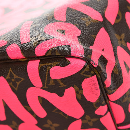 Louis Vuitton Monogram Graffiti Neverfull GM Fuchsia 13 of 13