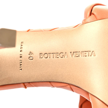 Bottega Veneta Nappa Maxi Intrecciato Lido Mule Sandals 40 Papaya 6 of 7