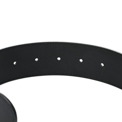 Gucci Calfskin Double G 40mm Belt 75 30 Black 3 of 5