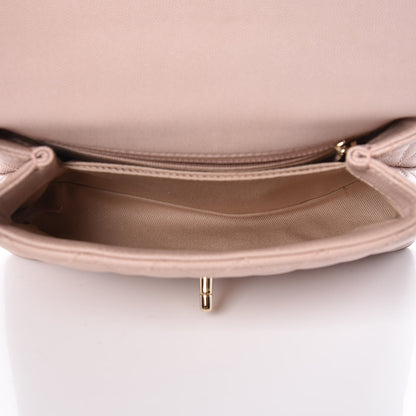 Chanel Caviar Quilted Mini Coco Handle Flap Pink 5 of 9