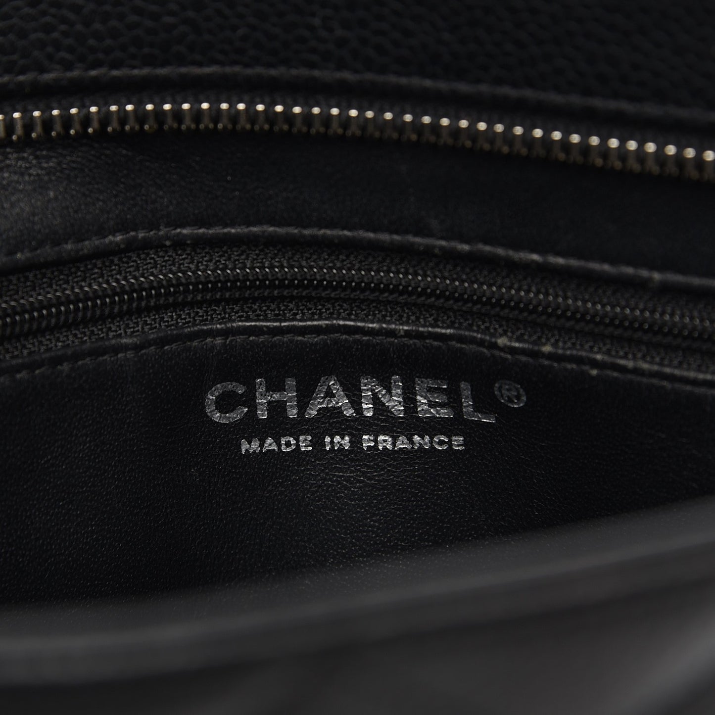 Caviar Medallion Tote Black