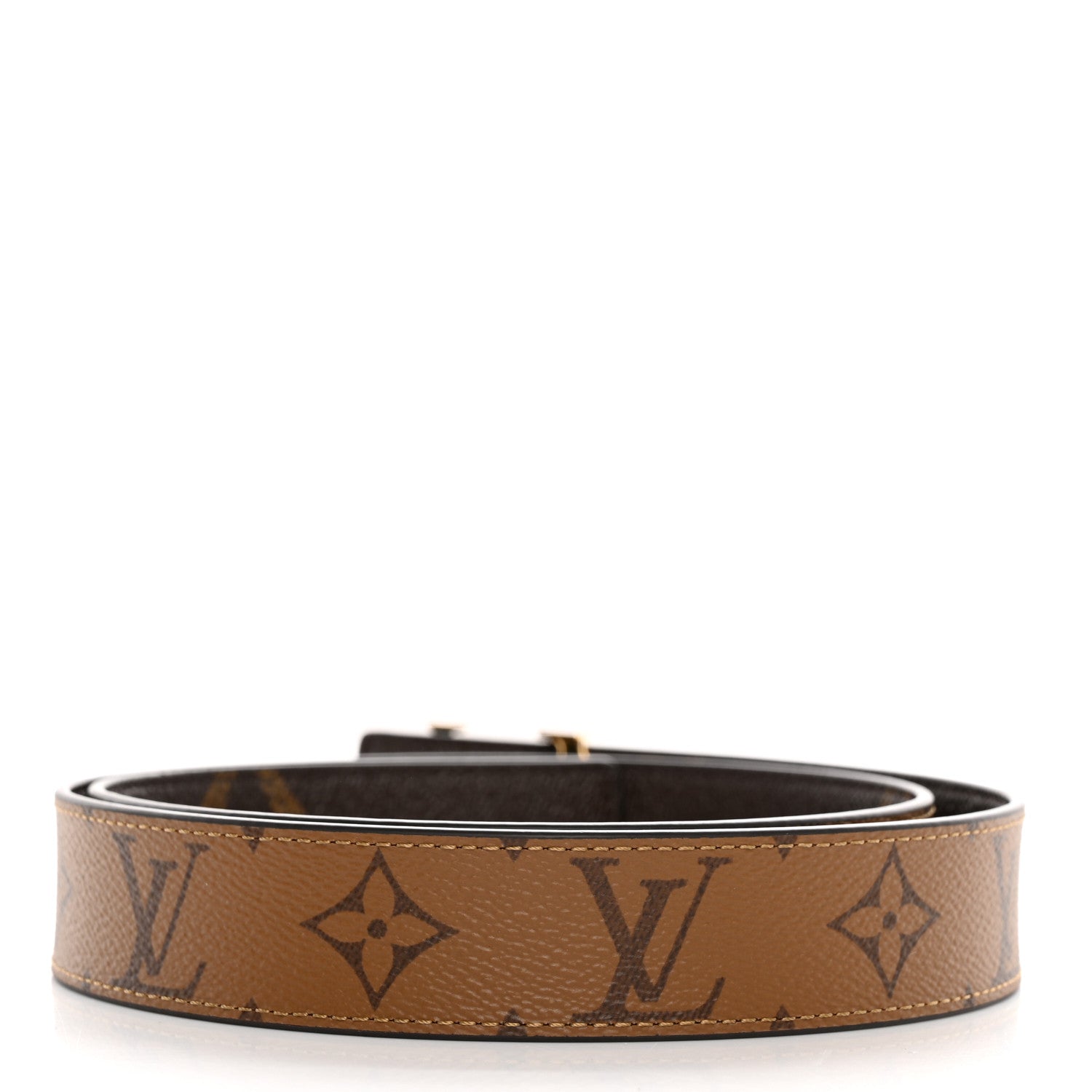 Louis Vuitton Monogram Giant 30mm LV Iconic Reversible Belt 80 32 2 of 5