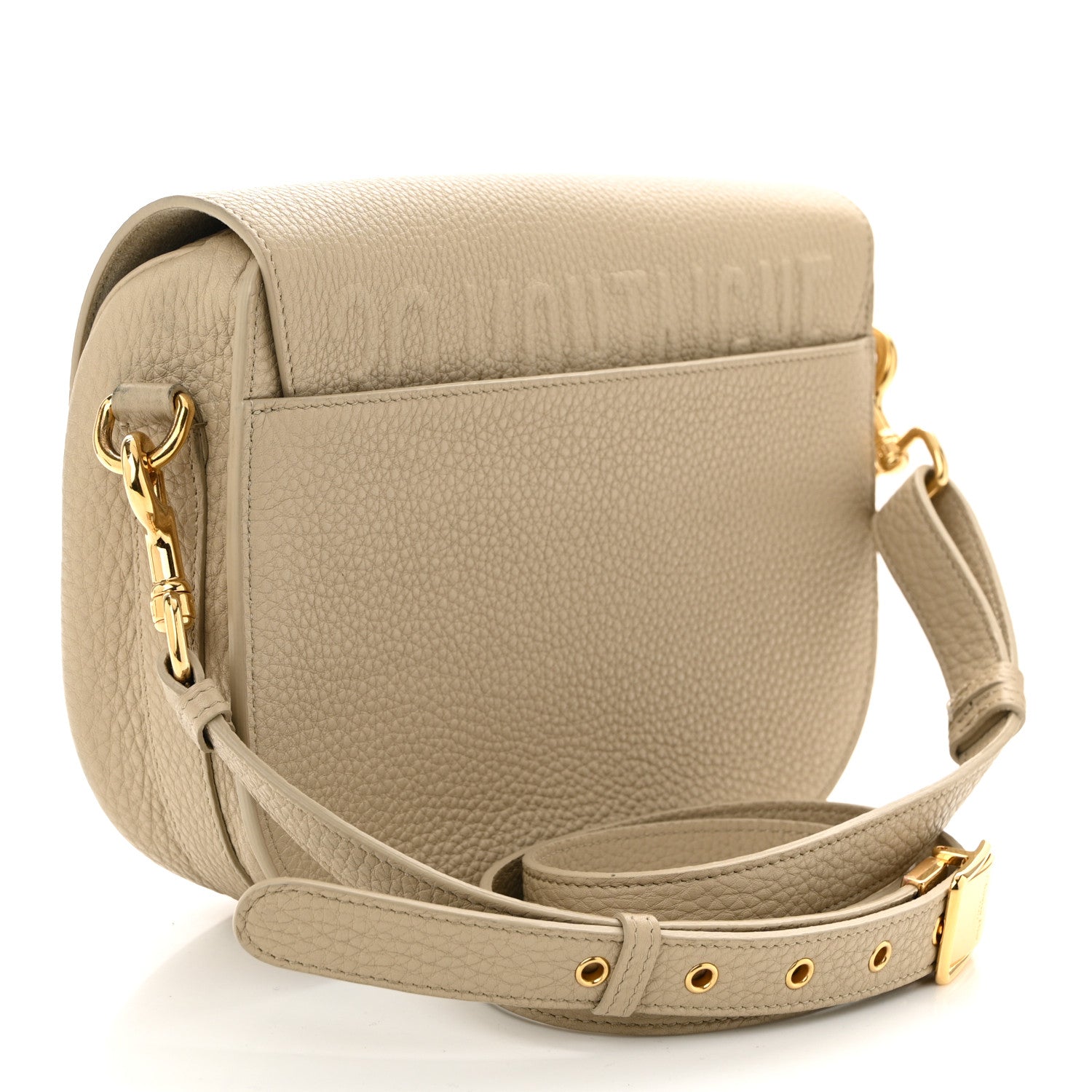 Christian Dior Grained Calfskin Medium Bobby Flap Beige 3 of 9