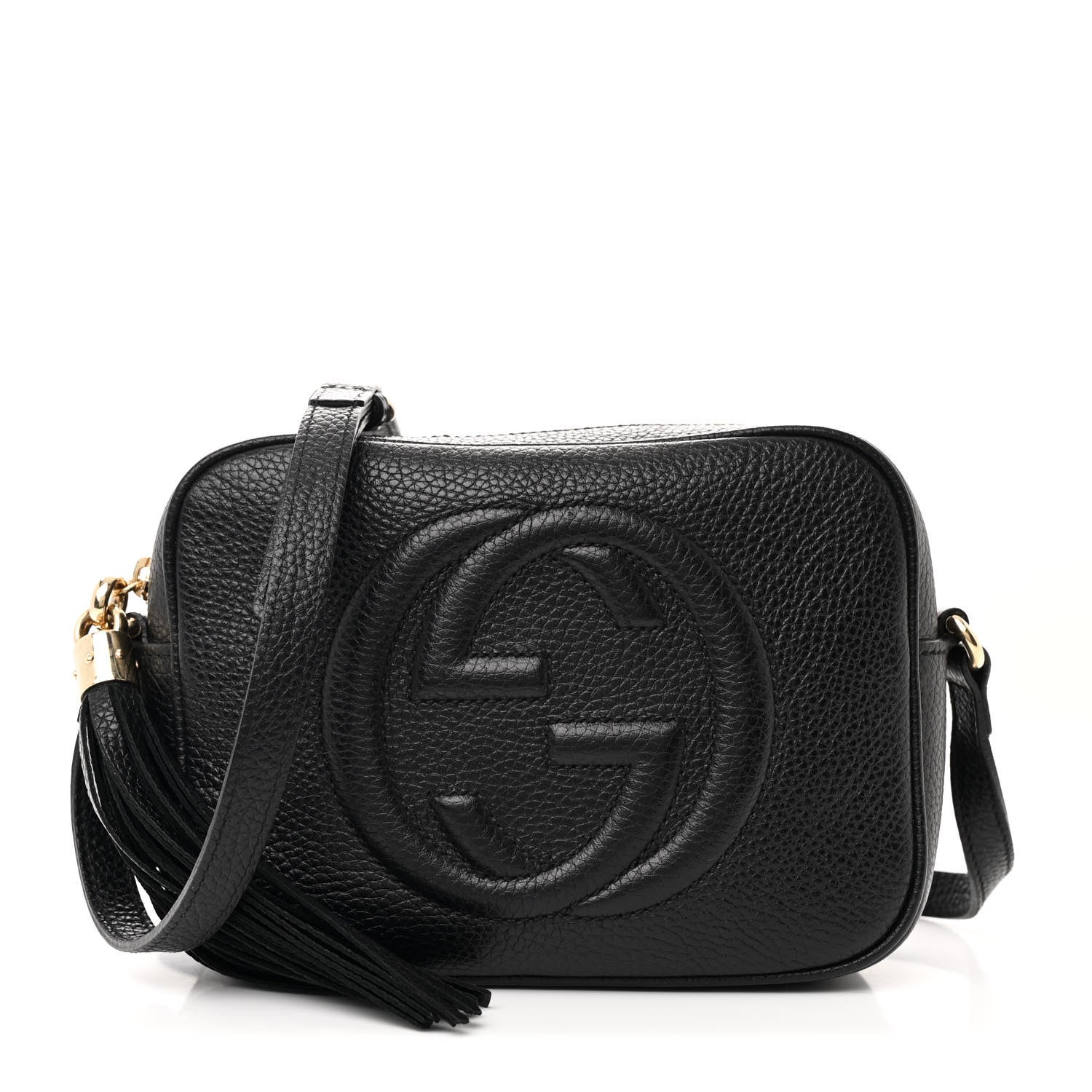 Gucci Pebbled Calfskin Small Soho Disco Bag Black 1 of 11