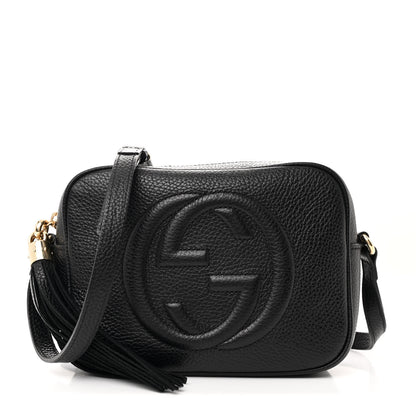 Gucci Pebbled Calfskin Small Soho Disco Bag Black 1 of 11