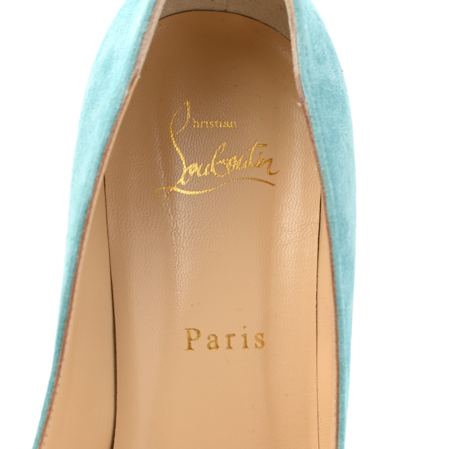 Christian Louboutin Veau Velours Pigalle Follies 85 Pumps 39.5 Noumea 7 of 9