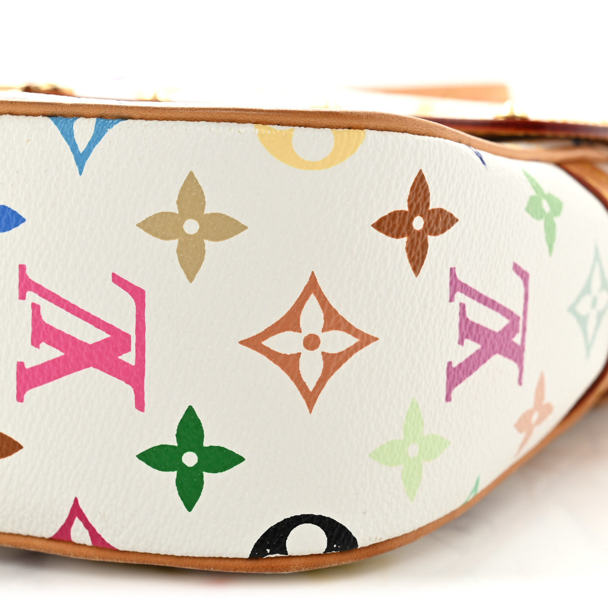 Louis Vuitton Monogram Multicolor Sologne White 9 of 13