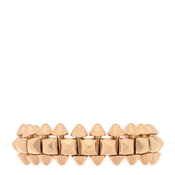 【まなみ出品】Cartier 18Kクラッシュゴールドリング Cartier 18K Pink Gold SM Clash De Cartier Ring 51 5.75 1782907