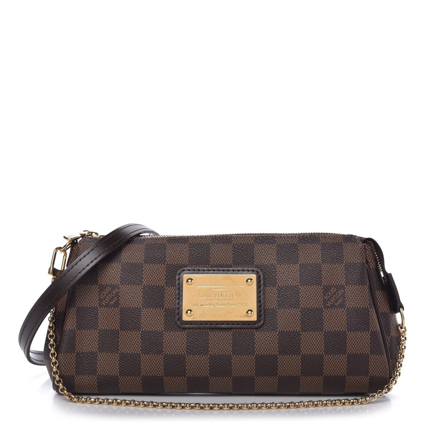 Damier Ebene Eva Clutch