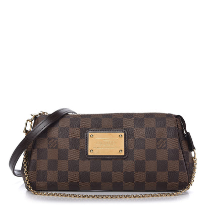 Louis Vuitton Damier Ebene Eva Clutch 1 of 10