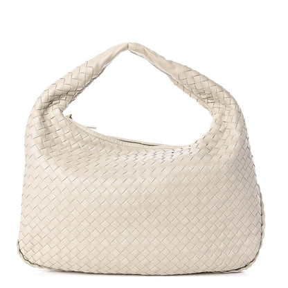 Bottega Veneta Nappa Intrecciato Medium Veneta Hobo Cream 1 of 11
