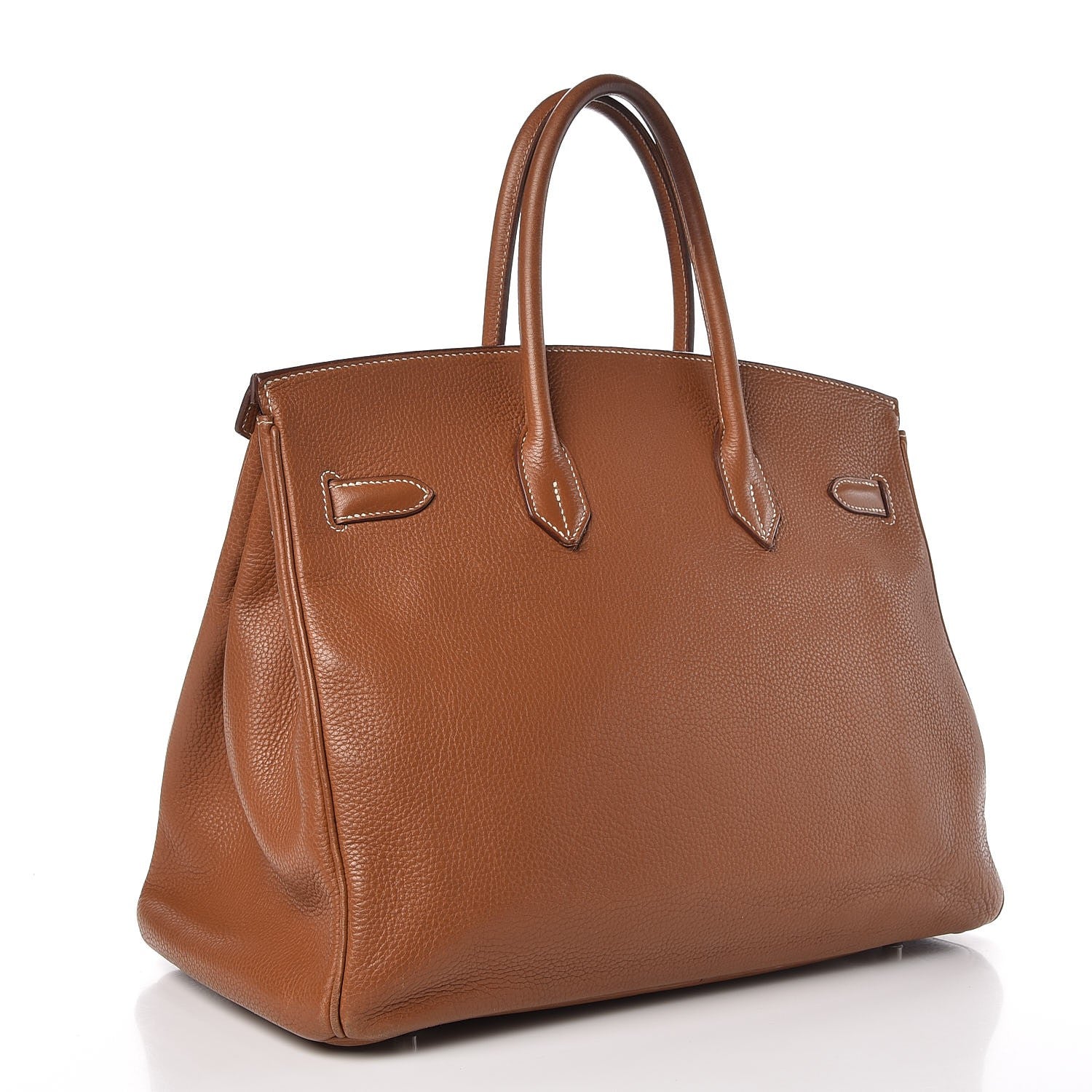Hermes Taurillon Clemence Birkin 35 Gold 3 of 43