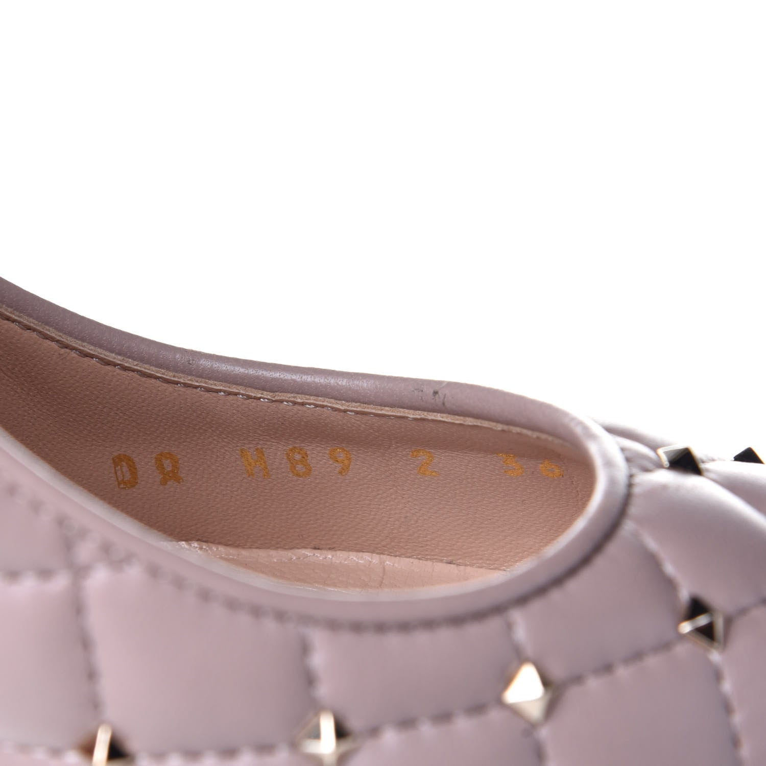 Valentino Garavani Nappa Rockstud Spike 90mm Pumps 36 Poudre 10 of 10