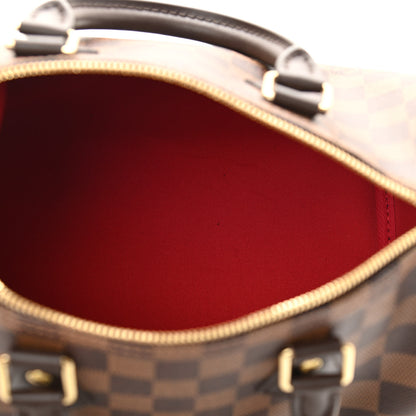Louis Vuitton Damier Ebene Speedy Bandouliere 25 5 of 9