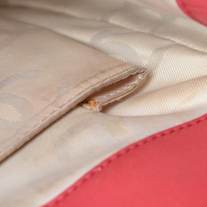 Chanel Patent CC Logo Tote Dark Pink 13 of 15