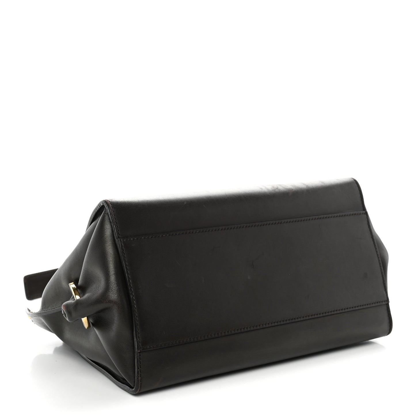 Calfskin Medium Sofia Shoulder Bag Brown