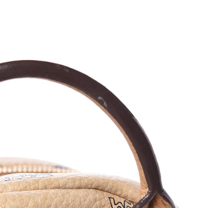 MCM Visetos Side Stud Mini Stark Backpack Beige 9 of 12
