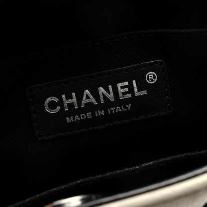 Chanel Caviar Quilted Small CC Bucket Bag Grey 6 of 9