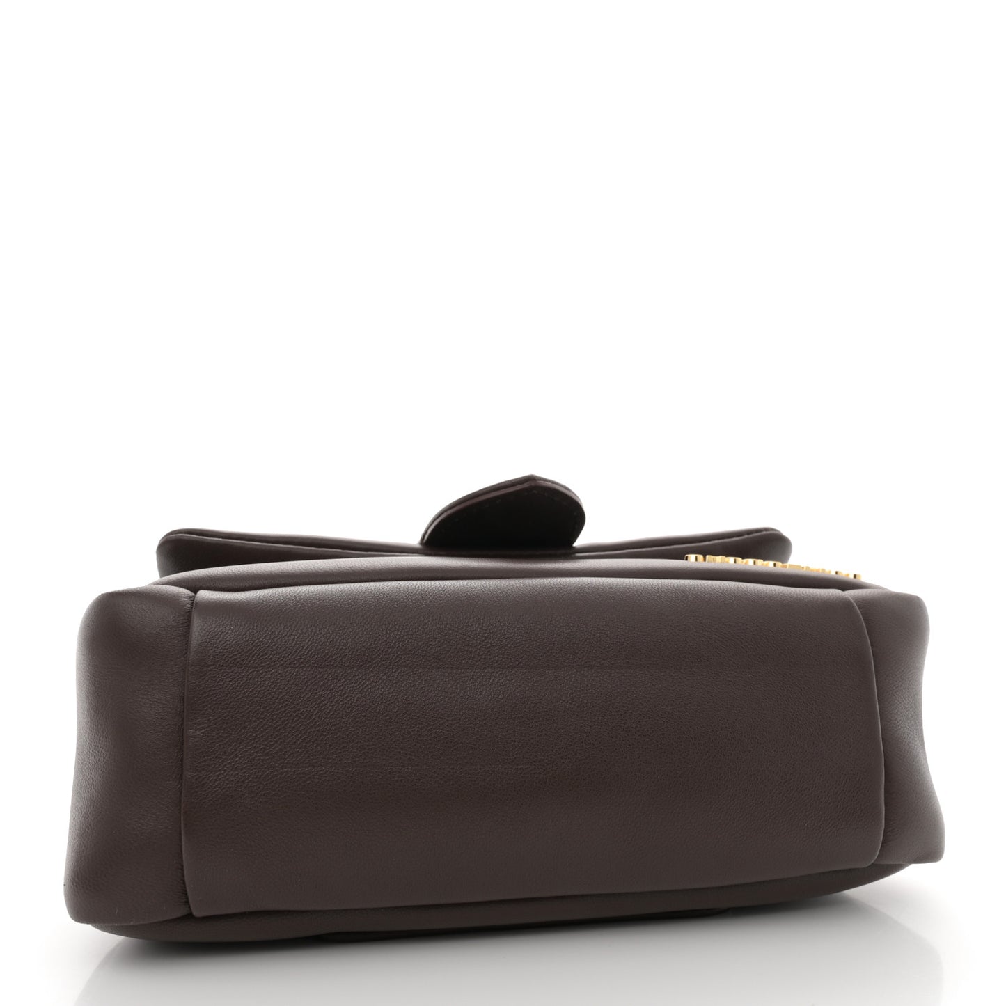 Padded Lambskin Le Petit Bambimou Dark Brown