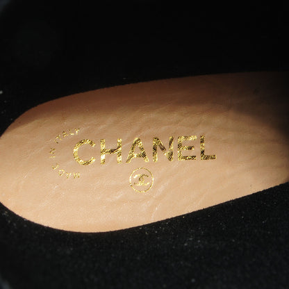 Chanel Rubber Camellia Rain Boots 40 Black 7 of 7