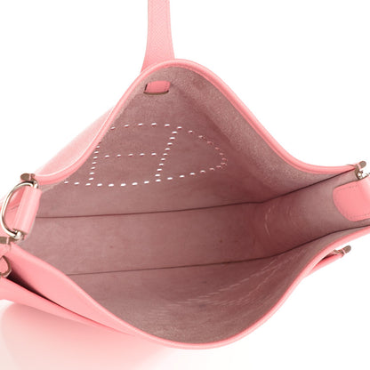 Hermes Epsom Evelyne III PM Rose Confetti 5 of 9