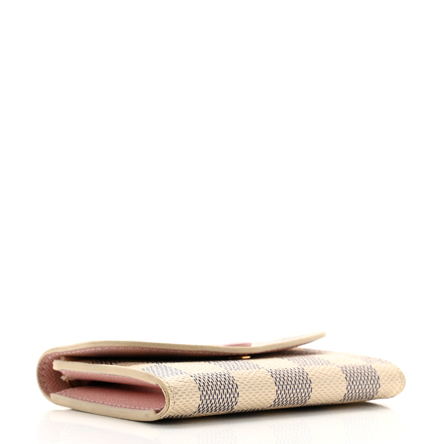 Louis Vuitton Damier Azur Rosalie Coin Purse Rose Ballerine 4 of 9