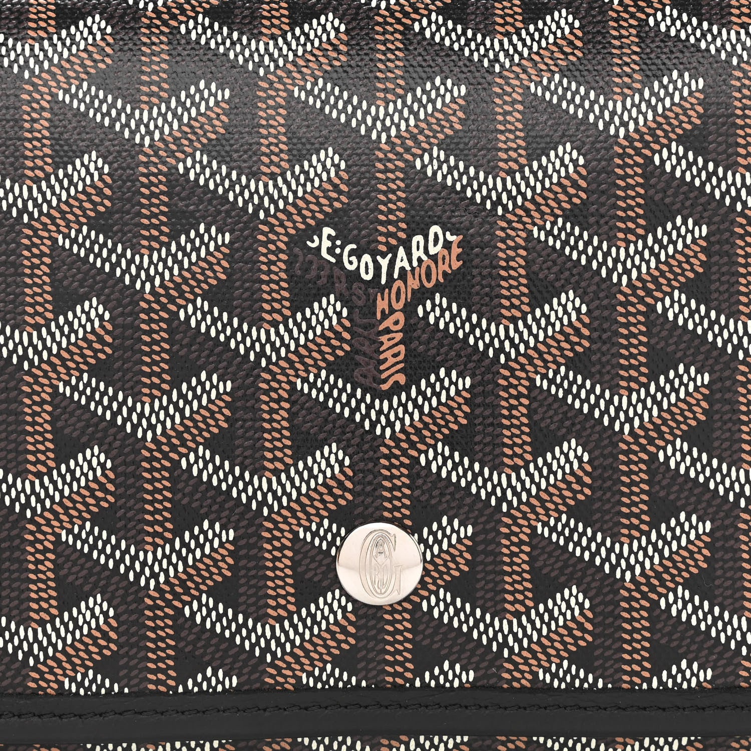 Goyard Goyardine Plumet Wallet Clutch Black 16 of 21