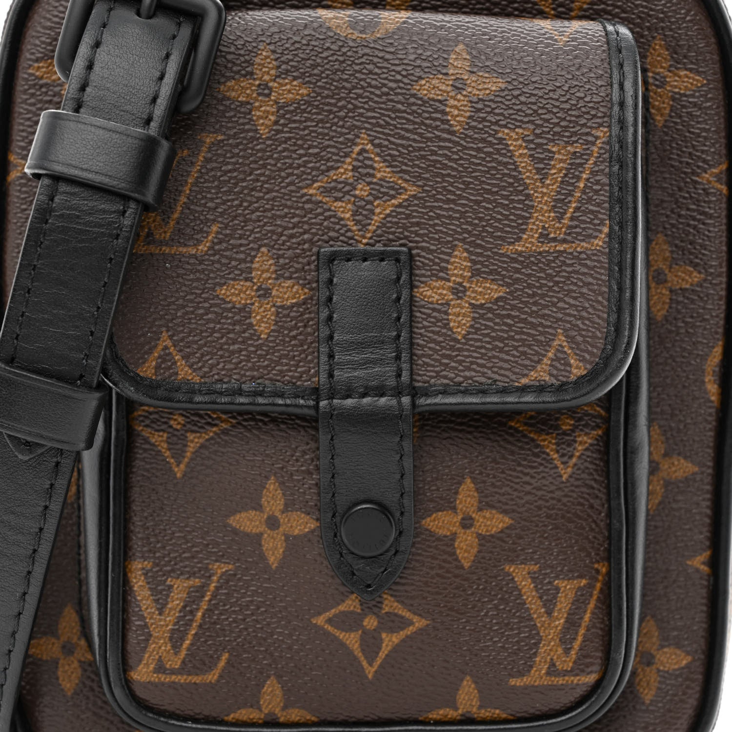 Louis Vuitton Monogram Macassar Christopher Wearable Wallet 8 of 12