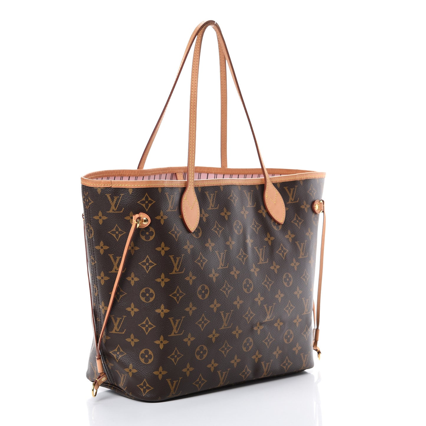 Monogram Neo Neverfull MM Rose Ballerine