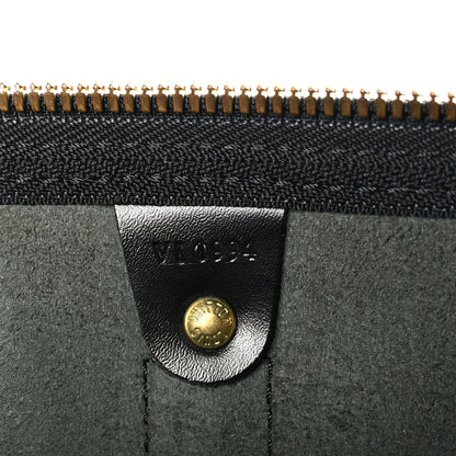 Louis Vuitton Epi Keepall 50 Black 5 of 11