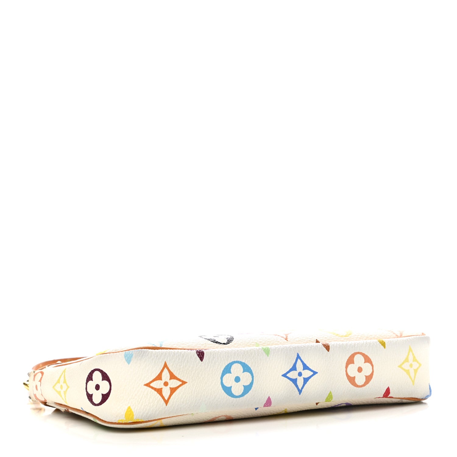Louis Vuitton Monogram Multicolor Pochette Accessories White 4 of 10