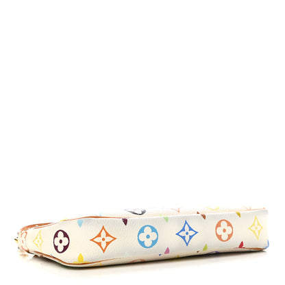 Louis Vuitton Monogram Multicolor Pochette Accessories White 4 of 10