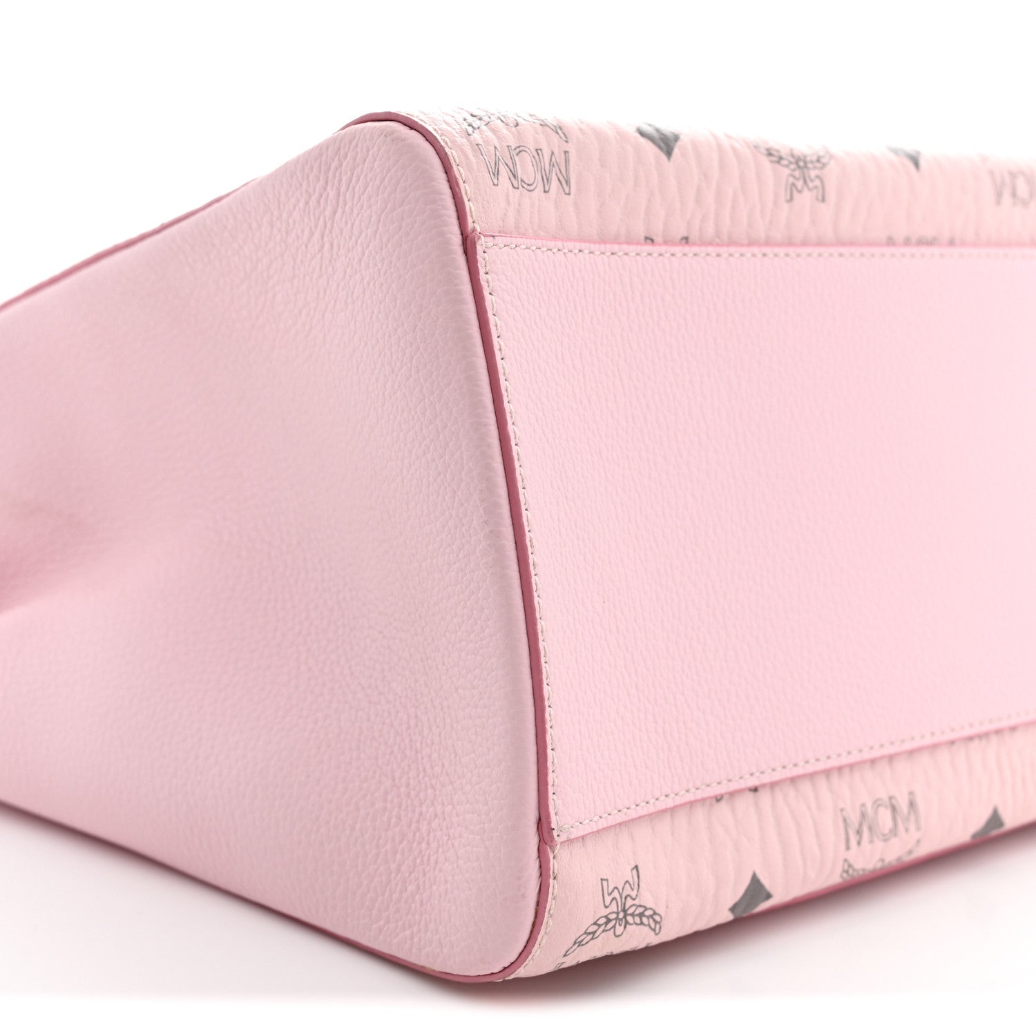 MCM Visetos Medium Aren Hobo Powder Pink 9 of 10