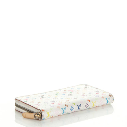 Louis Vuitton Monogram Multicolor Zippy Wallet White 4 of 7