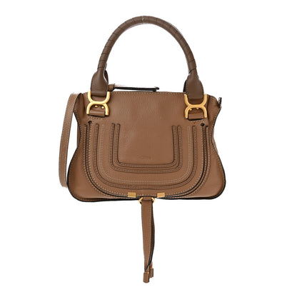 Chloe Calfskin Small Marcie Satchel Nut 1 of 12
