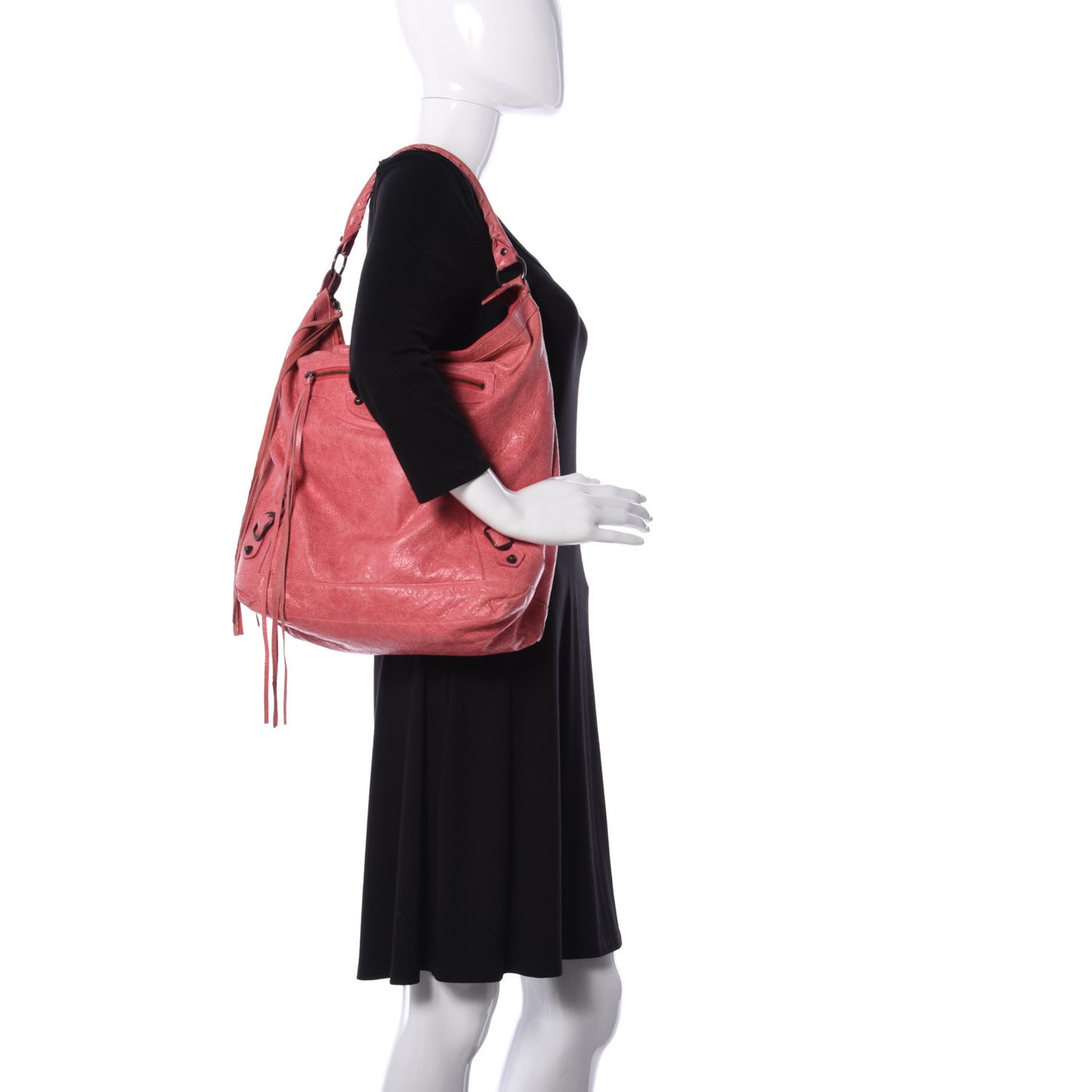 Agneau Classic Hardware Day Hobo Grenadine