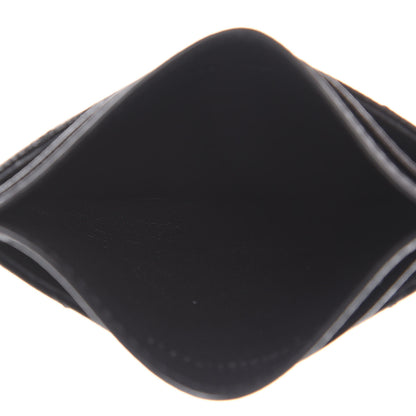 Saint Laurent Grain De Poudre Matelasse Chevron Monogram Credit Card Case Black 4 of 7