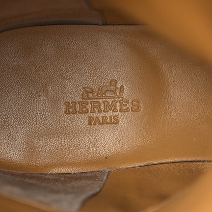 Hermes Box Kelly Jumping Boots 38.5 Black 9 of 11