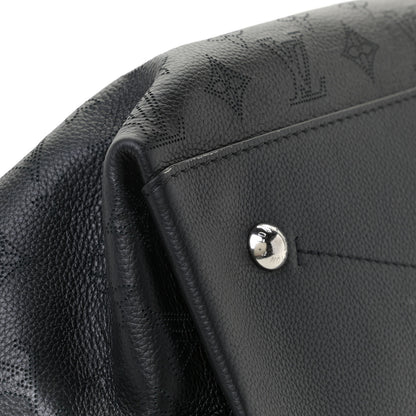 Louis Vuitton Mahina Carmel Hobo Black 6 of 9