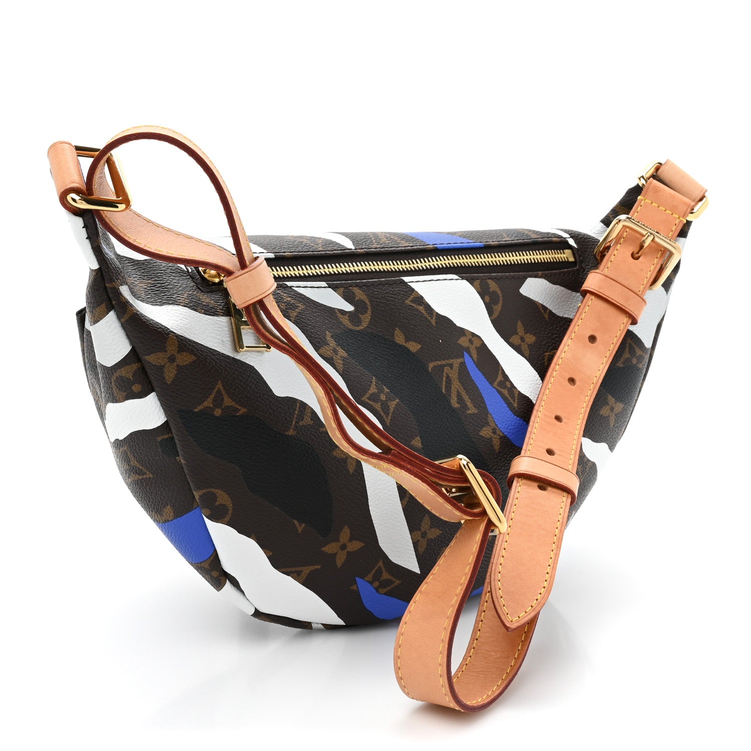 Louis Vuitton x LoL Monogram Bumbag Blue Silver 3 of 11