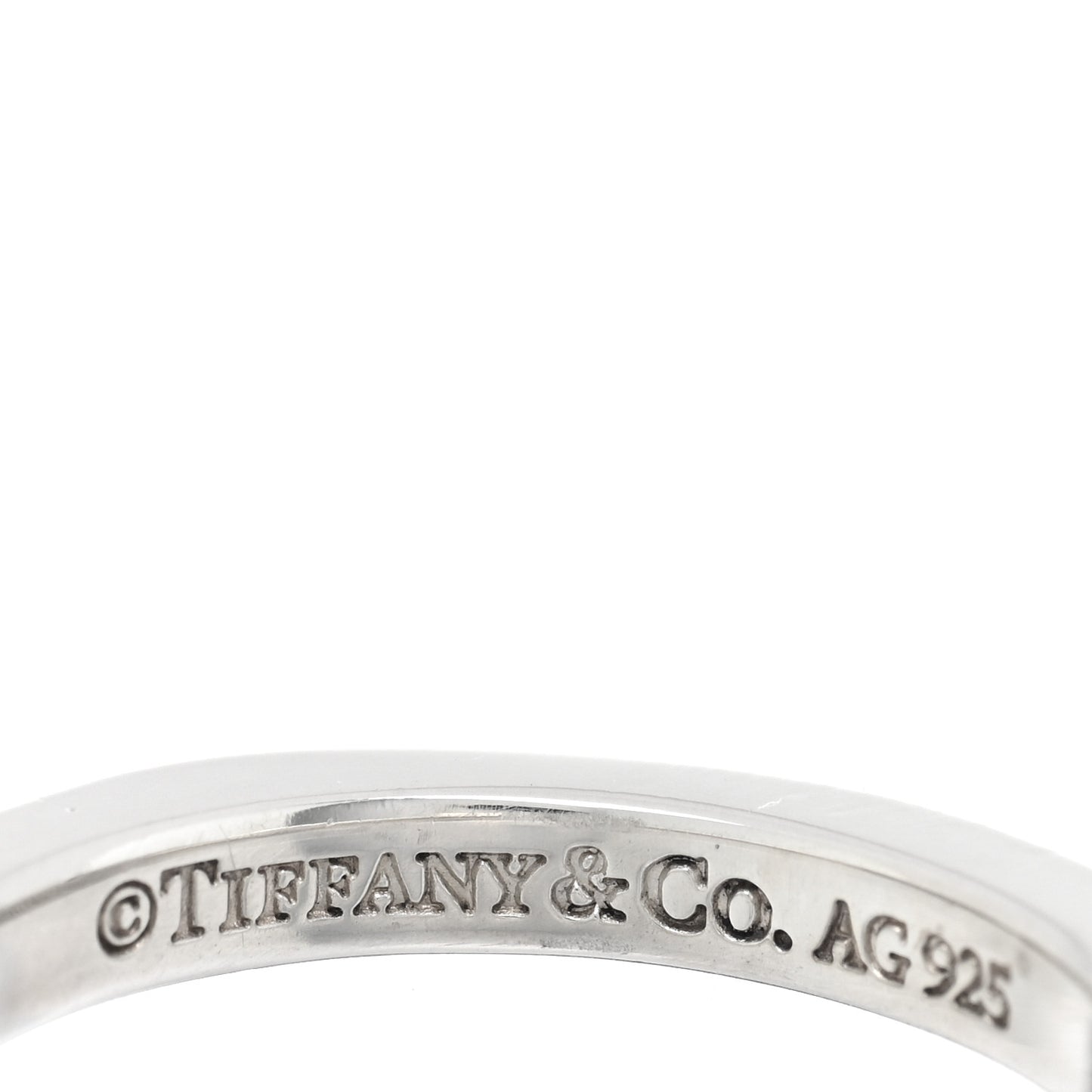 Sterling Silver T Square Ring 50 5.25