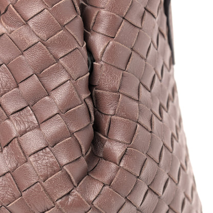 Bottega Veneta Nappa Intrecciato Double Handle Bucket Bag Brown 12 of 12