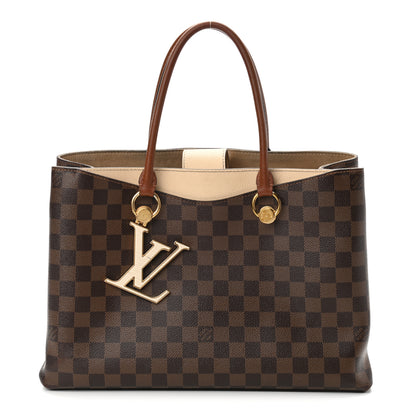 Louis Vuitton Damier Ebene LV Riverside Creme 1 of 19