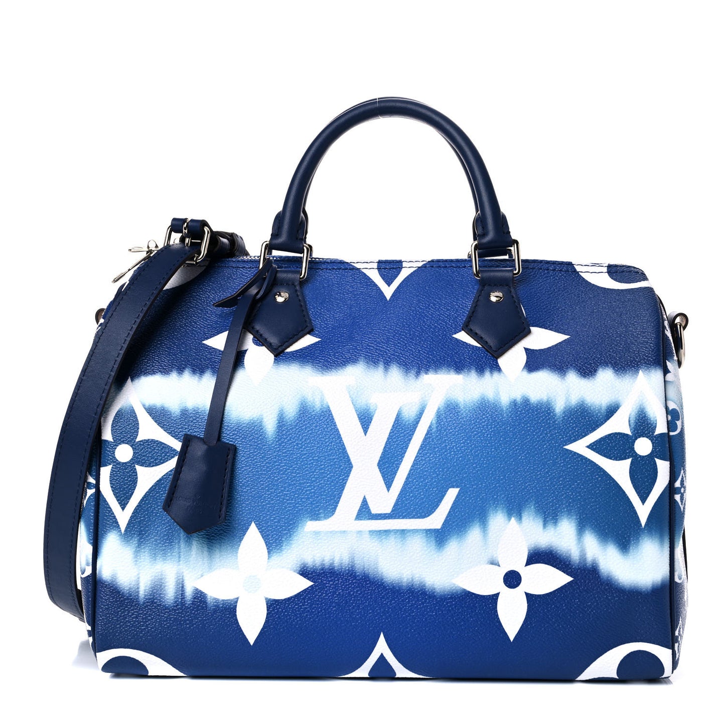 Monogram Escale Speedy Bandouliere 30 Blue