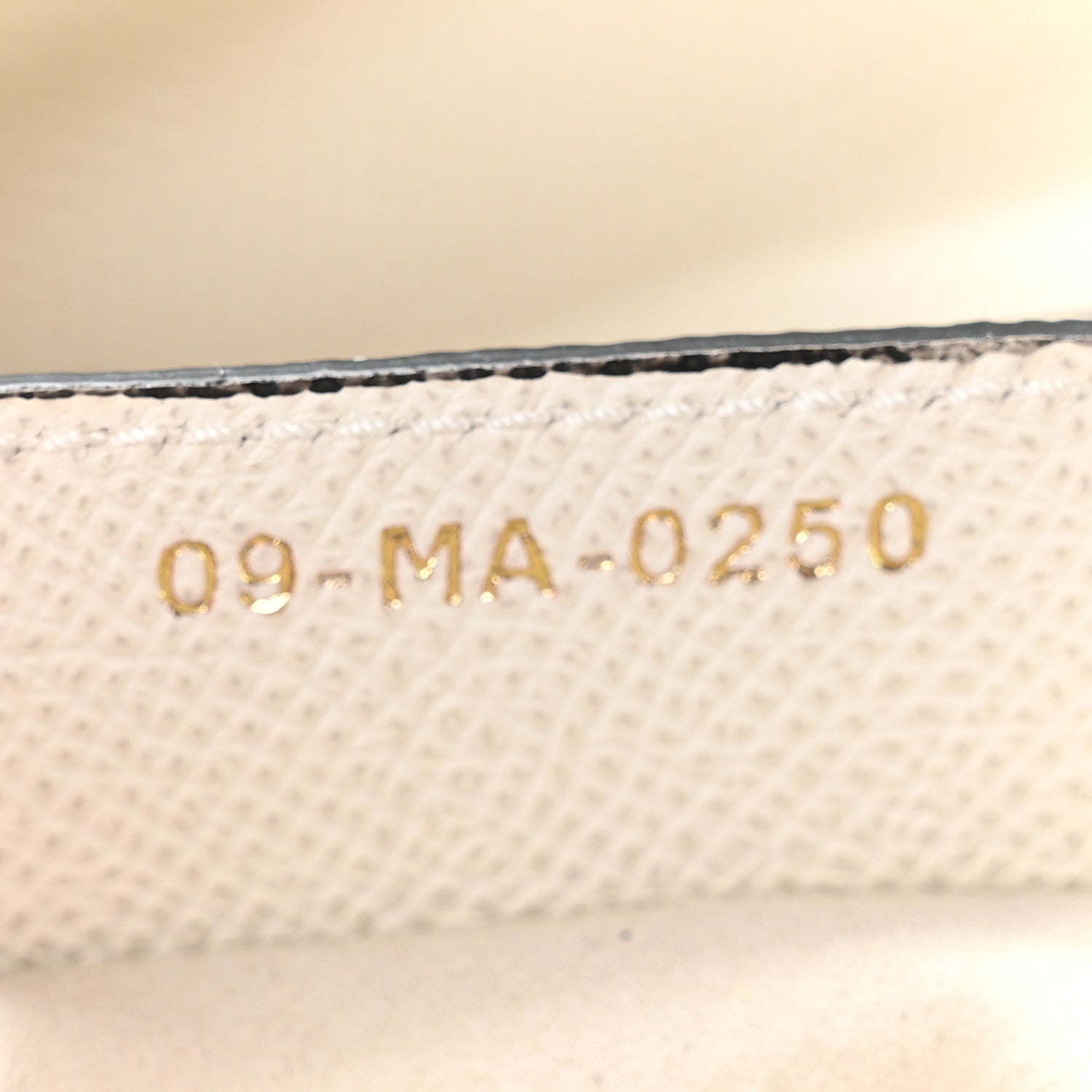 Christian Dior Grained Calfskin Saddle Bag White 7 of 12